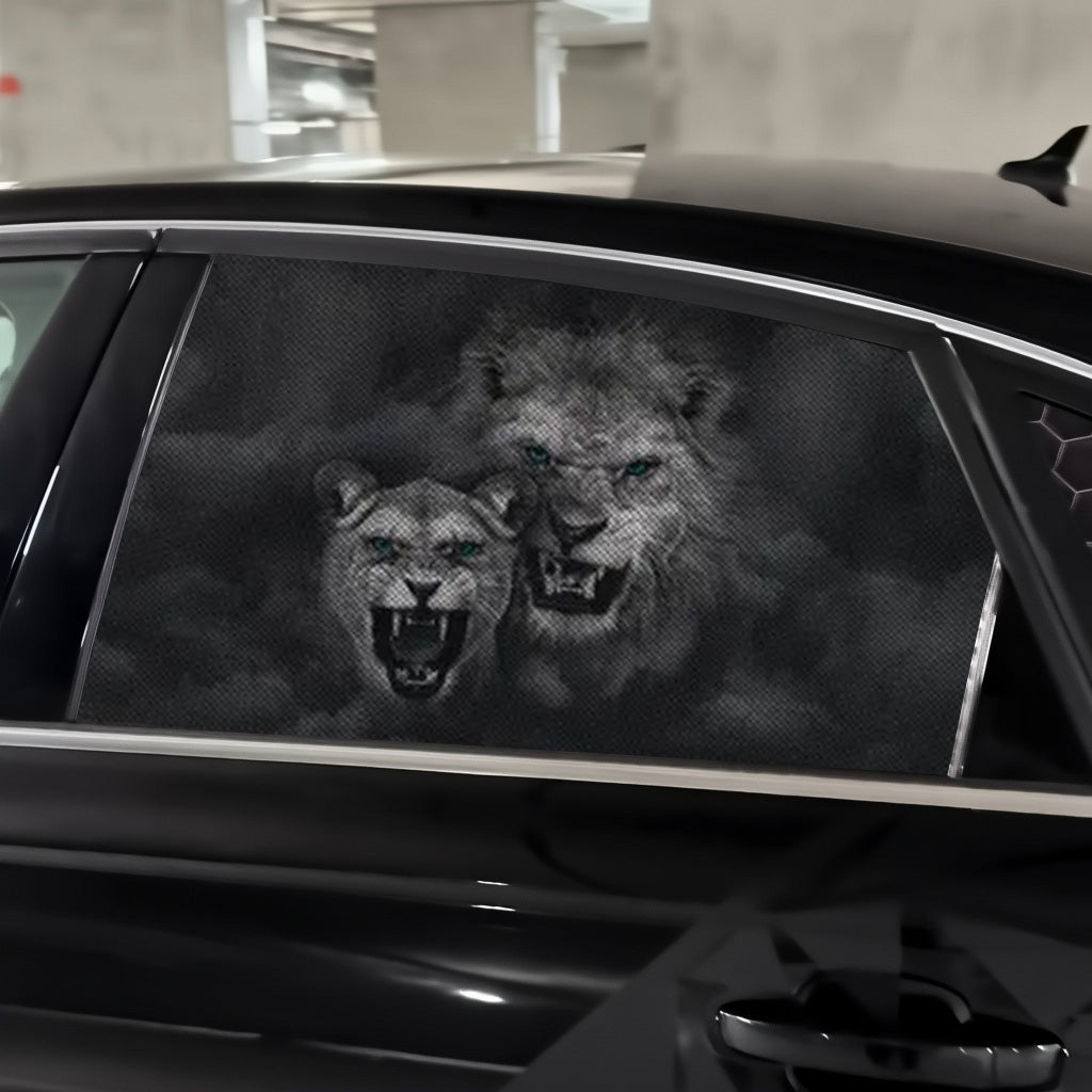Autoaufkleber Tiere für die Scheibe