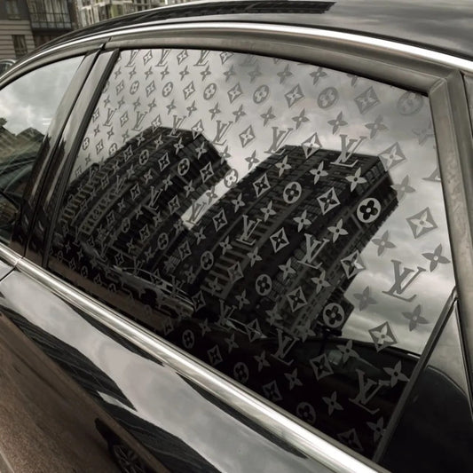 Autocollants de voiture pour vitres - Série Gravure